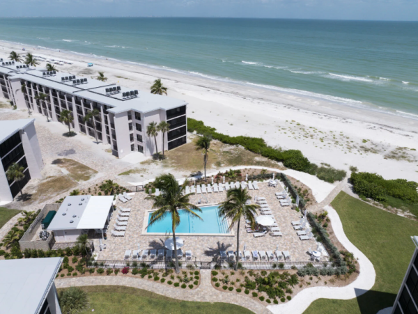 Sanibel Island Three Bedroom Beach Condo Gulf-Front